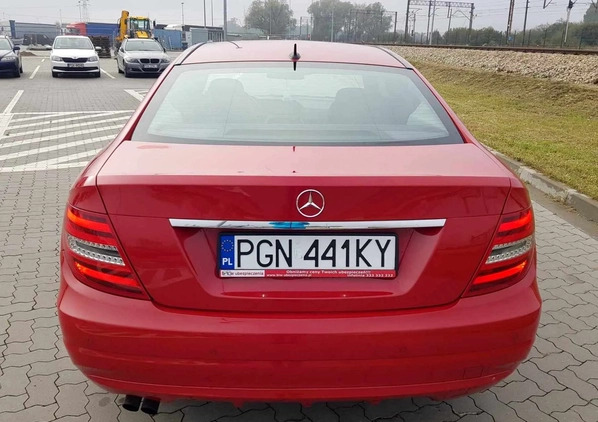 Mercedes-Benz Klasa C cena 46600 przebieg: 166000, rok produkcji 2012 z Trzemeszno małe 781